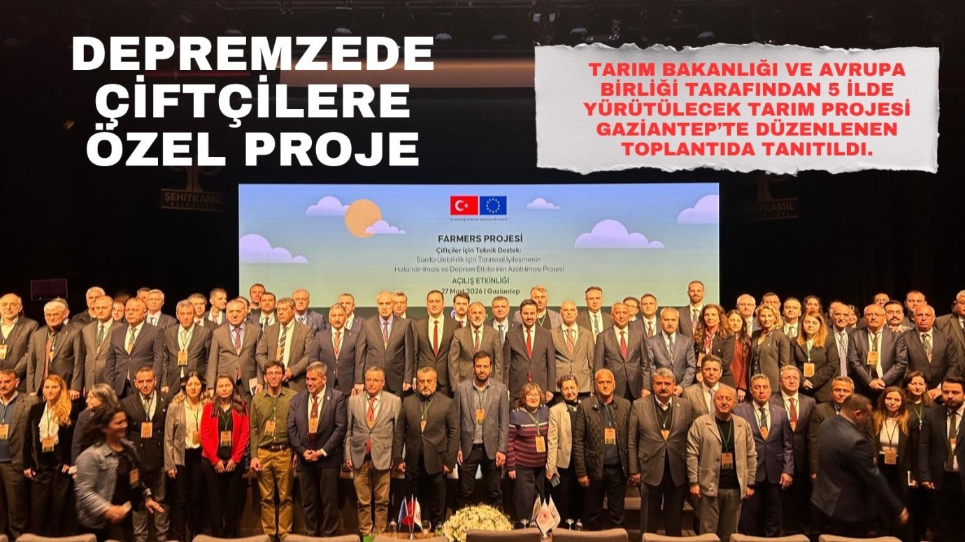 Farmers Gaziantep'te tanıtıldı